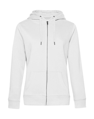 B & C QUEEN Zipped Hood, White, XS bedrucken, Art.-Nr. 247420002 B & C QUEEN Zipped Hood, White, XS bedrucken, Art.-Nr. 247420002