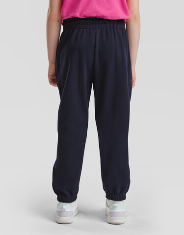 Fruit of the Loom Kids` Classic Elasticated Cuff Jog Pants, Deep Navy, 116 (5-6) bedrucken, Art.-Nr. 248012024