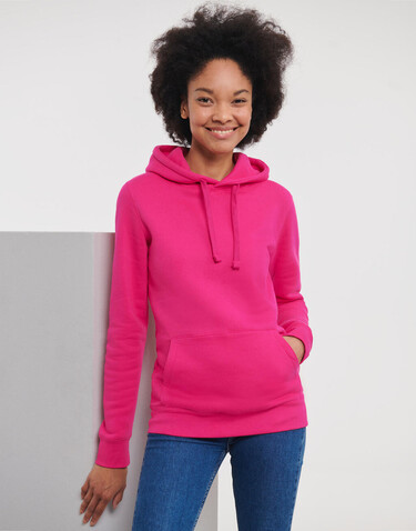 Russell Europe Ladies` Authentic Hooded Sweat, Convoy Grey, S bedrucken, Art.-Nr. 249001273 Russell Europe Ladies` Authentic Hooded Sweat, Convoy Grey, S bedrucken, Art.-Nr. 249001273