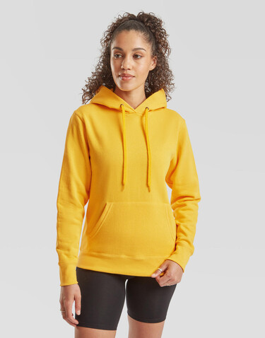 Fruit of the Loom Ladies` Classic Hooded Sweat, Red, S bedrucken, Art.-Nr. 249014003