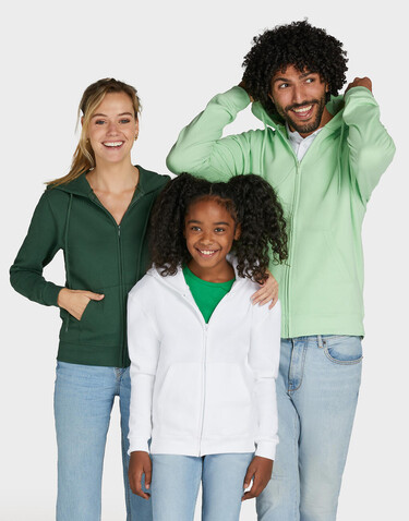 SG Hooded Full Zip Women, Bottle Green, L bedrucken, Art.-Nr. 251525405