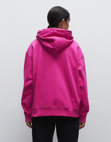 True Blanks Womens Oversized Hoodie, Hyper Pink, L bedrucken, Art.-Nr. 252414235