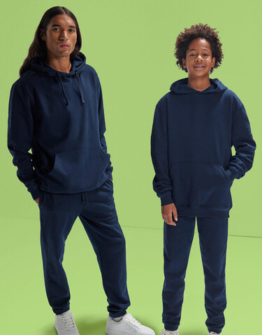 B &amp; C ID.333 Hoodie /kids, Red, 9/11 (134/146) bedrucken, Art.-Nr. 252424006