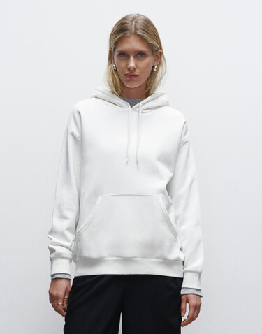 True Blanks Womens Regular Hoodie, Grey Melange, XS bedrucken, Art.-Nr. 253411132
