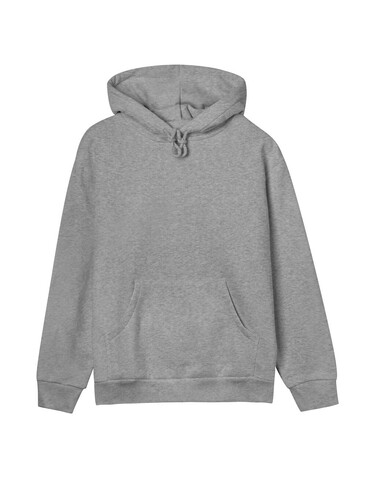 True Blanks Womens Regular Hoodie, Grey Melange, XS bedrucken, Art.-Nr. 253411132