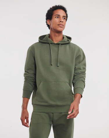 Russell Europe Men`s Authentic Hooded Sweat, Bottle Green, 2XL bedrucken, Art.-Nr. 265005407 Russell Europe Men`s Authentic Hooded Sweat, Bottle Green, 2XL bedrucken, Art.-Nr. 265005407
