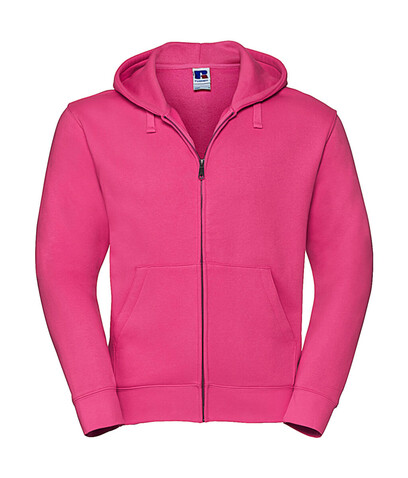 Russell Europe Men`s Authentic Zipped Hood, Fuchsia, XL bedrucken, Art.-Nr. 266004396