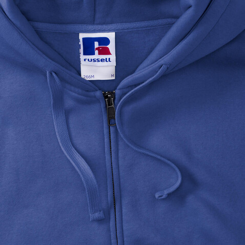 Russell Europe Men`s Authentic Zipped Hood, Fuchsia, XL bedrucken, Art.-Nr. 266004396