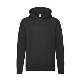 Fruit of the Loom Premium Hooded Sweat, Black, S bedrucken, Art.-Nr. 275011013