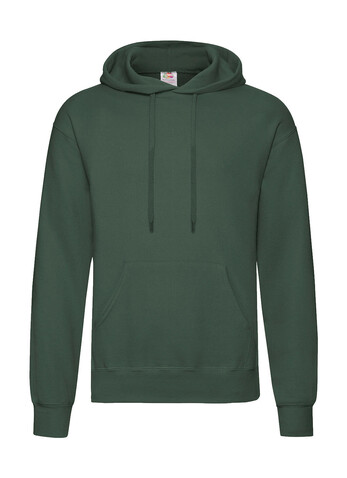 Fruit of the Loom Classic Hooded Sweat, Bottle Green, S bedrucken, Art.-Nr. 276015403