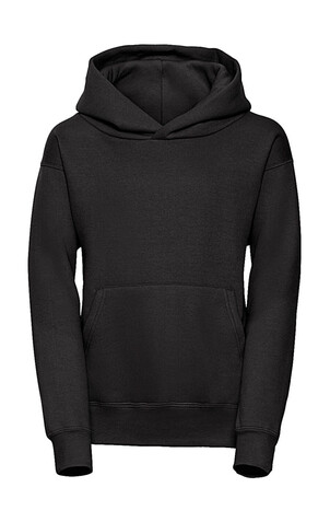 Russell Europe Kids` Hooded Sweat, Black, M (116/5-6) bedrucken, Art.-Nr. 278001014 Russell Europe Kids` Hooded Sweat, Black, M (116/5-6) bedrucken, Art.-Nr. 278001014