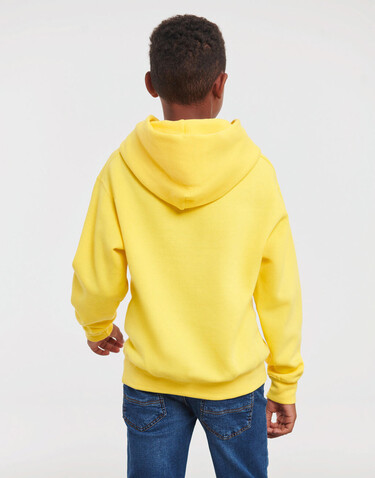Russell Europe Kids` Hooded Sweat, Black, L (128/7-8) bedrucken, Art.-Nr. 278001015