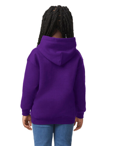 Gildan Heavy Blend Youth Hooded Sweat, White, L (164) bedrucken, Art.-Nr. 278090005