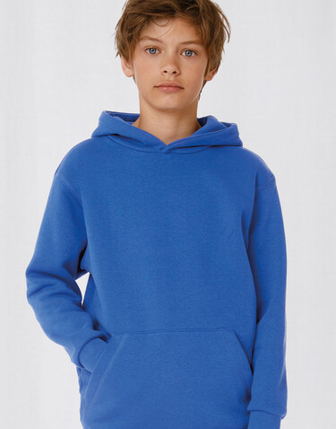 B & C Hooded/kids Sweat, White, 3/4 (98/104) bedrucken, Art.-Nr. 278420003 B & C Hooded/kids Sweat, White, 3/4 (98/104) bedrucken, Art.-Nr. 278420003