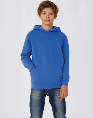 B & C Hooded/kids Sweat, White, 3/4 (98/104) bedrucken, Art.-Nr. 278420003 B & C Hooded/kids Sweat, White, 3/4 (98/104) bedrucken, Art.-Nr. 278420003