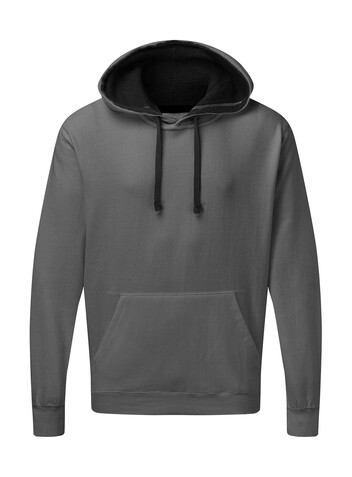 SG Contrast Hooded Sweatshirt Men, Grey/Black, 5XL bedrucken, Art.-Nr. 281521480 SG Contrast Hooded Sweatshirt Men, Grey/Black, 5XL bedrucken, Art.-Nr. 281521480