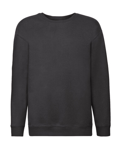 Fruit of the Loom Kids` Premium Set-In Sweat, Black, 116 (5-6) bedrucken, Art.-Nr. 286011014 Fruit of the Loom Kids` Premium Set-In Sweat, Black, 116 (5-6) bedrucken, Art.-Nr. 286011014