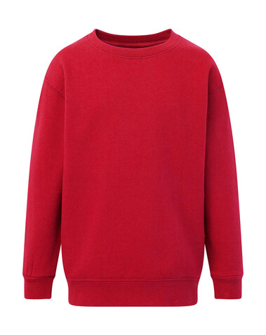 SG Crew Neck Sweatshirt Kids, Red, 104 (3-4/S) bedrucken, Art.-Nr. 286524003 SG Crew Neck Sweatshirt Kids, Red, 104 (3-4/S) bedrucken, Art.-Nr. 286524003