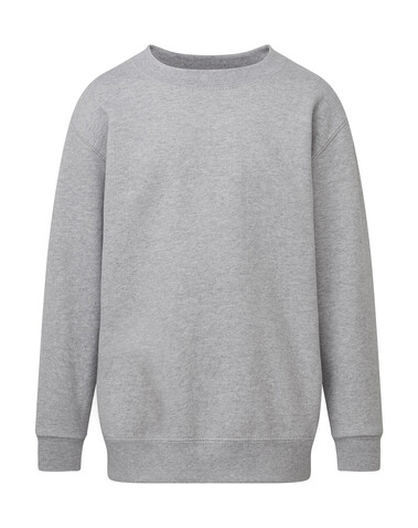 SG Crew Neck Sweatshirt Kids, Light Oxford, 116 (5-6/M) bedrucken, Art.-Nr. 286527194 SG Crew Neck Sweatshirt Kids, Light Oxford, 116 (5-6/M) bedrucken, Art.-Nr. 286527194