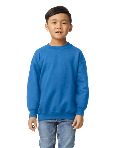 Gildan Heavy Blend Youth Crewneck Sweat, White, XS (104/110) bedrucken, Art.-Nr. 288090002