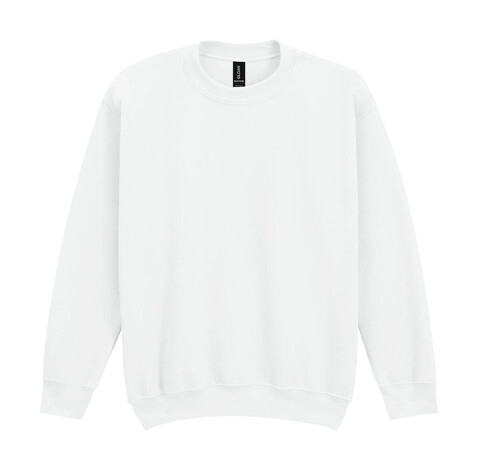 Gildan Heavy Blend Youth Crewneck Sweat, White, L (164) bedrucken, Art.-Nr. 288090005 Gildan Heavy Blend Youth Crewneck Sweat, White, L (164) bedrucken, Art.-Nr. 288090005