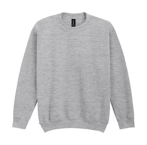 Gildan Heavy Blend Youth Crewneck Sweat, Sport Grey, M (140/152) bedrucken, Art.-Nr. 288091254