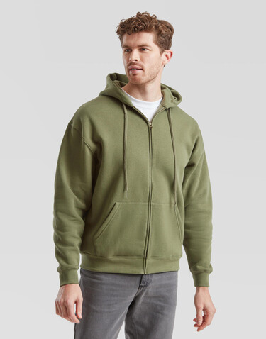 Fruit of the Loom Premium Hooded Zip Sweat, Black, S bedrucken, Art.-Nr. 293011013 Fruit of the Loom Premium Hooded Zip Sweat, Black, S bedrucken, Art.-Nr. 293011013