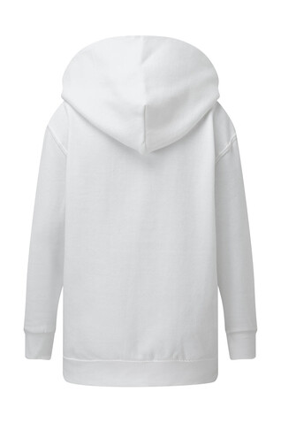 SG Hooded Full Zip Kids, White, 104 (3-4/S) bedrucken, Art.-Nr. 298520003
