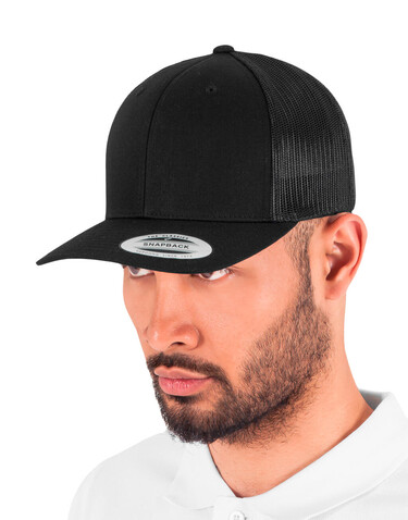 Yupoong Retro Trucker, Pink, One Size bedrucken, Art.-Nr. 306734190