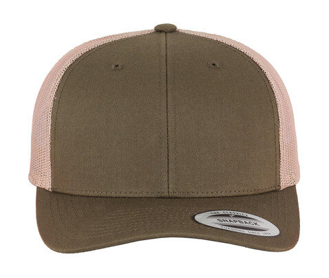 Yupoong Retro Trucker 2-Tone, Moss/Khaki, One Size bedrucken, Art.-Nr. 307735570 Yupoong Retro Trucker 2-Tone, Moss/Khaki, One Size bedrucken, Art.-Nr. 307735570
