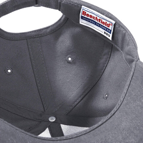 Beechfield Pro-Style Heavy Brushed Cotton Cap, French Navy/Stone, One Size bedrucken, Art.-Nr. 312692600 Beechfield Pro-Style Heavy Brushed Cotton Cap, French Navy/Stone, One Size bedrucken, Art.-Nr. 312692600
