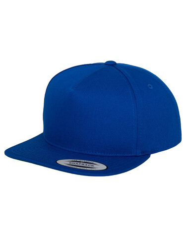Yupoong Classic 5 Panel Snapback, White, One Size bedrucken, Art.-Nr. 312730000