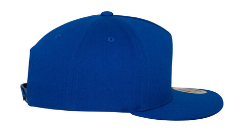 Yupoong Classic 5 Panel Snapback, White, One Size bedrucken, Art.-Nr. 312730000
