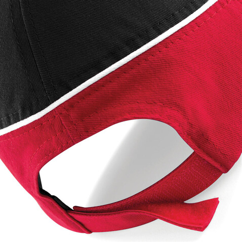 Beechfield Teamwear Competition Cap, Black/Classic Red, One Size bedrucken, Art.-Nr. 317691540 Beechfield Teamwear Competition Cap, Black/Classic Red, One Size bedrucken, Art.-Nr. 317691540