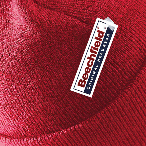 Beechfield Original Patch Beanie, White, One Size bedrucken, Art.-Nr. 319690000 Beechfield Original Patch Beanie, White, One Size bedrucken, Art.-Nr. 319690000
