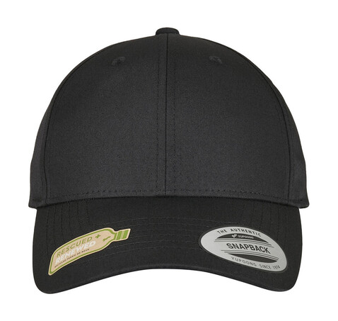 Flexfit Flexfit Recycled Poly Twill Snapback, Black, One Size bedrucken, Art.-Nr. 323681010