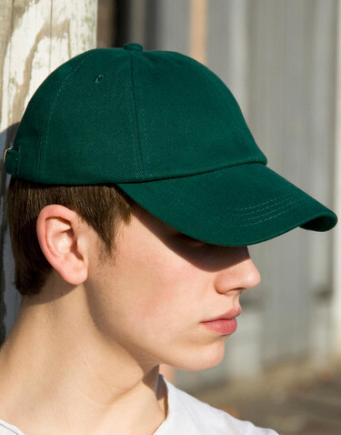Result Caps Low Profile Brushed Cotton Cap, White, One Size bedrucken, Art.-Nr. 324340000