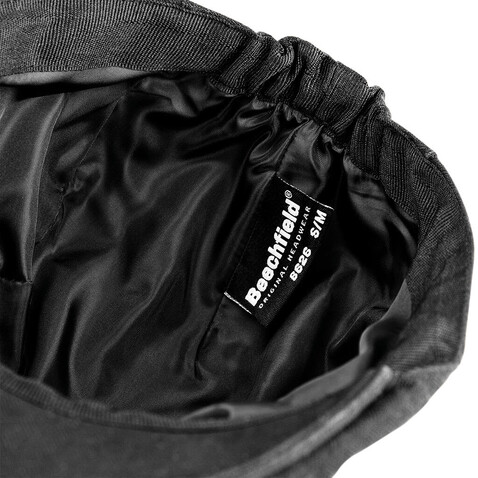 Beechfield Vintage Flat Cap, Black, S/M bedrucken, Art.-Nr. 326691011 Beechfield Vintage Flat Cap, Black, S/M bedrucken, Art.-Nr. 326691011