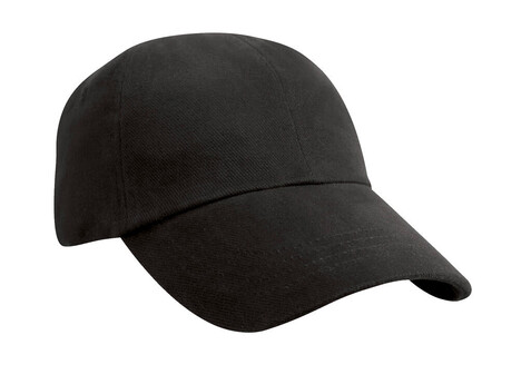 Result Caps Junior Brushed Cotton Cap, Black, One Size bedrucken, Art.-Nr. 328341010 Result Caps Junior Brushed Cotton Cap, Black, One Size bedrucken, Art.-Nr. 328341010