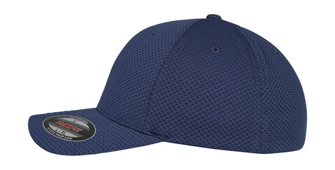Flexfit Flexfit 3D Hexagon Jersey Cap, Black, S/M bedrucken, Art.-Nr. 330681011