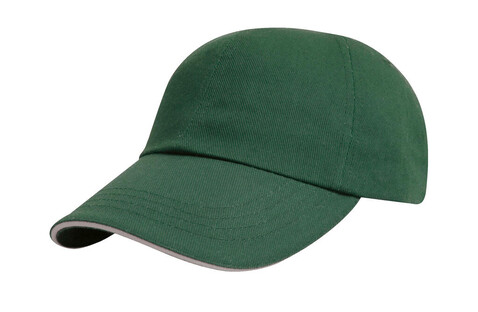 Result Caps Brushed Cotton Decorator Cap with Sandwich Peak, Black/Red, One Size bedrucken, Art.-Nr. 350341540 Result Caps Brushed Cotton Decorator Cap with Sandwich Peak, Black/Red, One Size bedrucken, Art.-Nr. 350341540