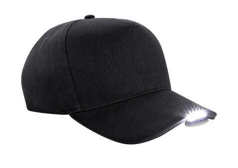 Beechfield LED Light Cap, Black, One Size bedrucken, Art.-Nr. 353691010 Beechfield LED Light Cap, Black, One Size bedrucken, Art.-Nr. 353691010