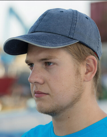 Result Caps Fine Cotton Twill Cap, Navy/Putty, One Size bedrucken, Art.-Nr. 354342630 Result Caps Fine Cotton Twill Cap, Navy/Putty, One Size bedrucken, Art.-Nr. 354342630