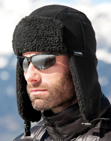 Result Thinsulate Sherpa Hat, Black, S bedrucken, Art.-Nr. 358331013 Result Thinsulate Sherpa Hat, Black, S bedrucken, Art.-Nr. 358331013