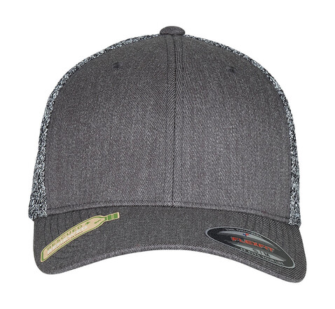 Flexfit Flexfit Trucker Melange Mesh, Black/Grey Melange, S/M bedrucken, Art.-Nr. 360681741 Flexfit Flexfit Trucker Melange Mesh, Black/Grey Melange, S/M bedrucken, Art.-Nr. 360681741
