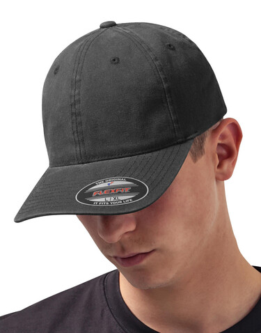 Flexfit Flexfit Garment Washed Cotton Dad Hat, Black, S/M bedrucken, Art.-Nr. 365681011 Flexfit Flexfit Garment Washed Cotton Dad Hat, Black, S/M bedrucken, Art.-Nr. 365681011