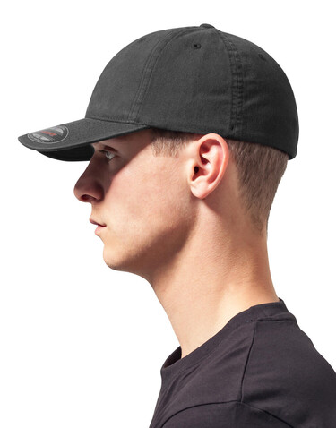 Flexfit Flexfit Garment Washed Cotton Dad Hat, Black, S/M bedrucken, Art.-Nr. 365681011 Flexfit Flexfit Garment Washed Cotton Dad Hat, Black, S/M bedrucken, Art.-Nr. 365681011