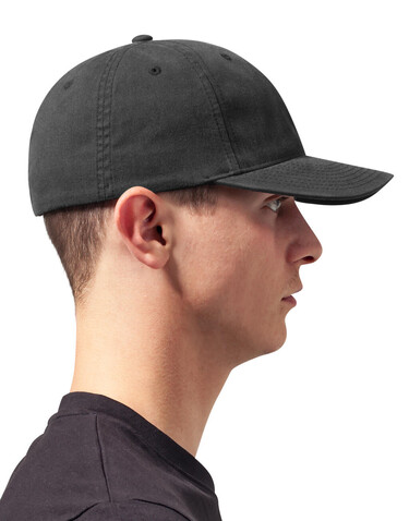 Flexfit Flexfit Garment Washed Cotton Dad Hat, Black, S/M bedrucken, Art.-Nr. 365681011 Flexfit Flexfit Garment Washed Cotton Dad Hat, Black, S/M bedrucken, Art.-Nr. 365681011