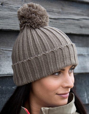Result Hdi Quest Knitted Hat, Black, One Size bedrucken, Art.-Nr. 369331010 Result Hdi Quest Knitted Hat, Black, One Size bedrucken, Art.-Nr. 369331010