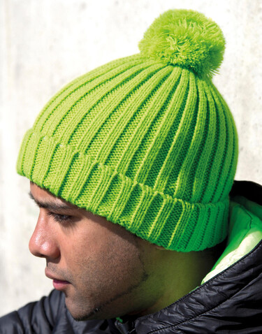 Result Hdi Quest Knitted Hat, Black, One Size bedrucken, Art.-Nr. 369331010 Result Hdi Quest Knitted Hat, Black, One Size bedrucken, Art.-Nr. 369331010